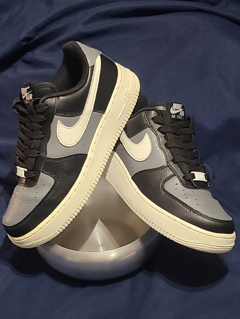 Nike "By You, Custom" Air Force 1 Low, Like New!  Women 8/Men 6.5